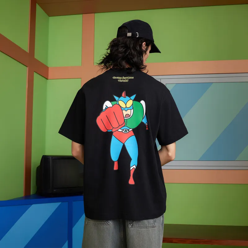 Crayon Shinchan X WHOOSIS X Crayon Shin chan Collaboration Series T Shirts Unisex-7