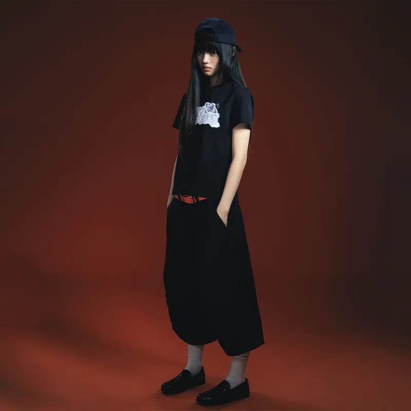 WHOOSIS Set in Sleeve T Shirt Women's-6