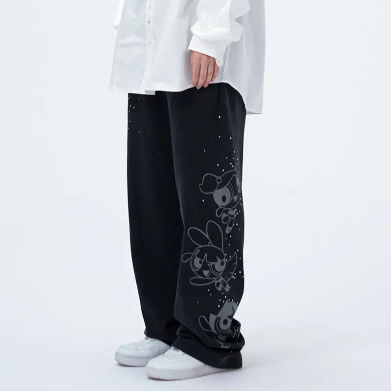 WHOOSIS Knitted Sweatpants Unisex-2