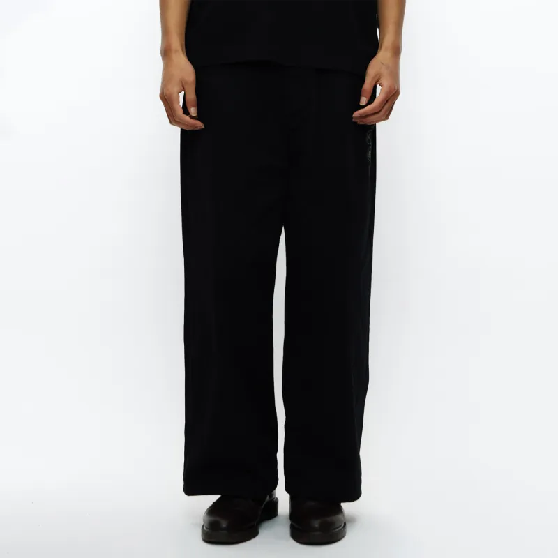 Clottee X WHOOSIS × CLOTTEE Collaboration Casual Pants Unisex Black-2