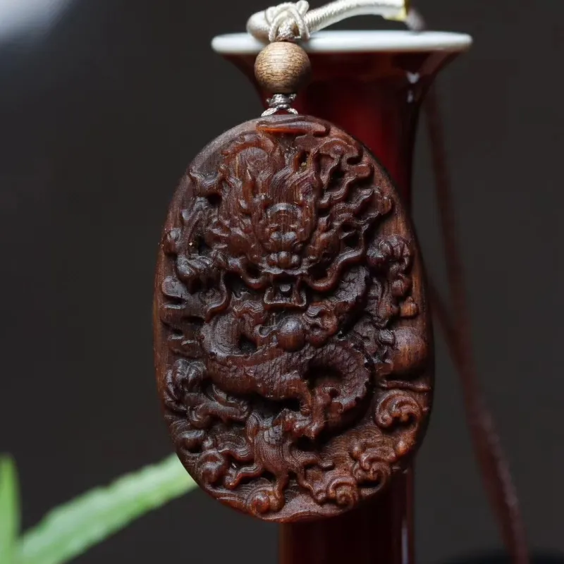 BANJIANSHANFANG Agarwood Precious Wood Pendants Unisex-2