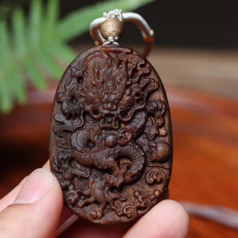 BANJIANSHANFANG Agarwood Precious Wood Pendants Unisex-1