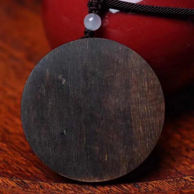 BANJIANSHANFANG Agarwood Pendants Men's-2