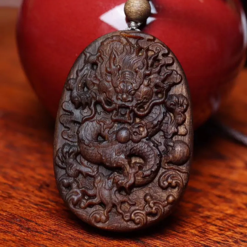BANJIANSHANFANG Agarwood Precious Wood Pendants Unisex-3