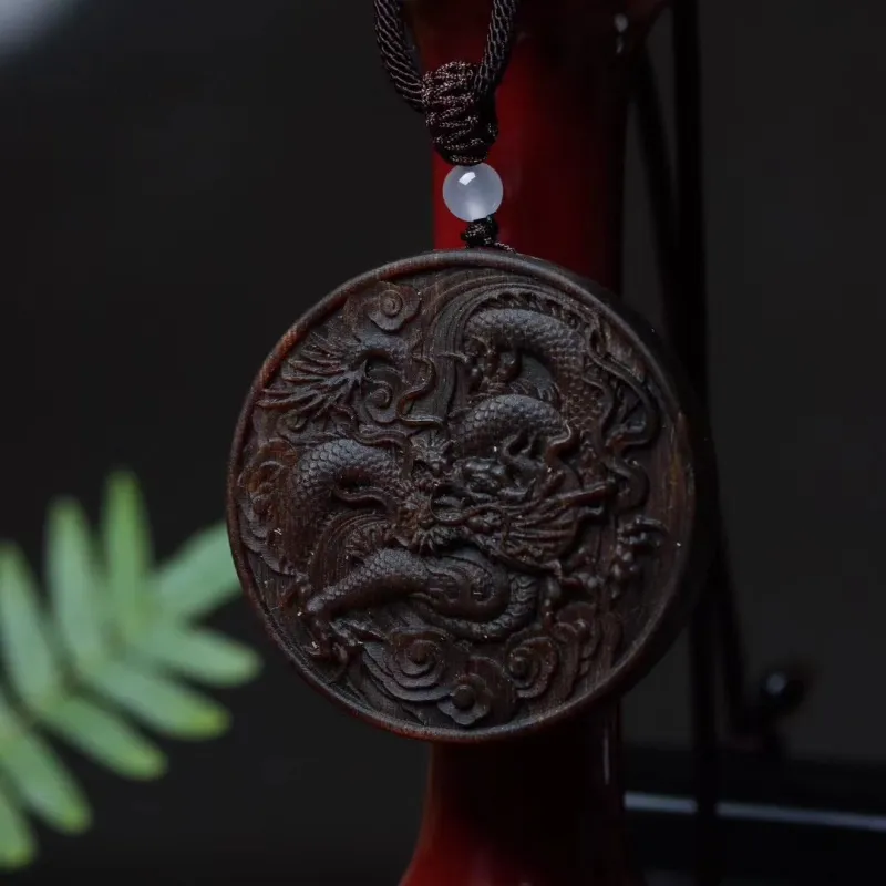BANJIANSHANFANG Agarwood Pendants Men's-5