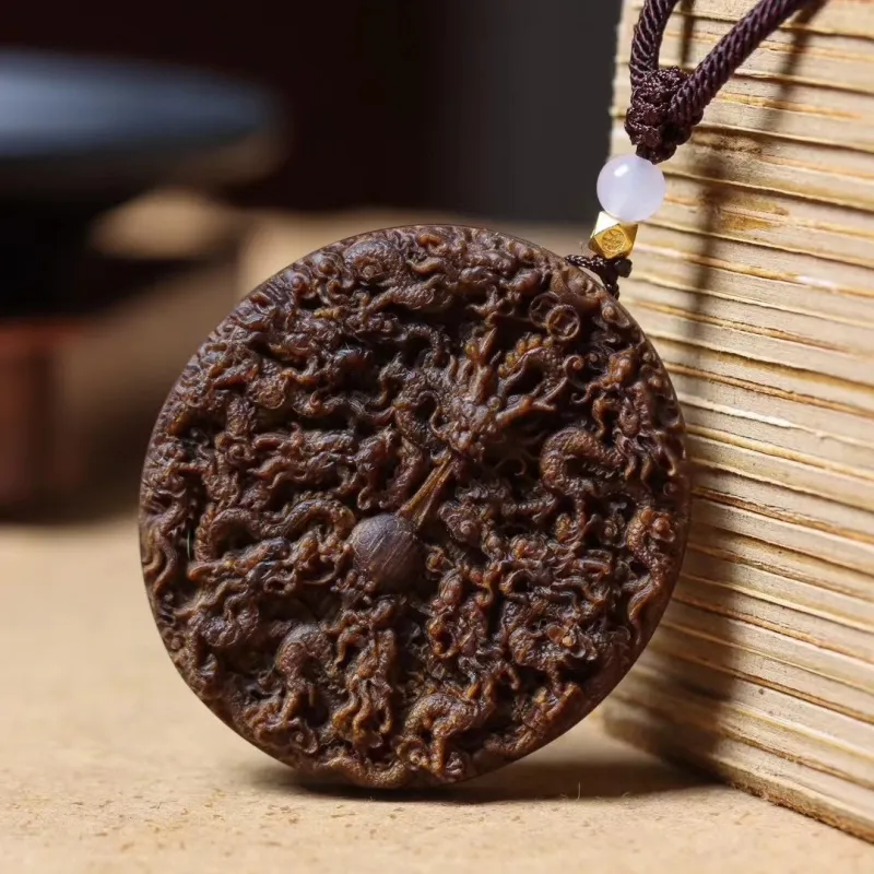 BANJIANSHANFANG Agarwood Pendants Unisex-4