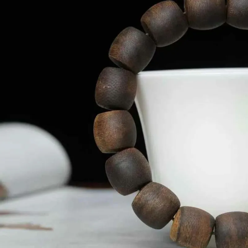 BANJIANSHANFANG Agarwood Bracelets Unisex-4