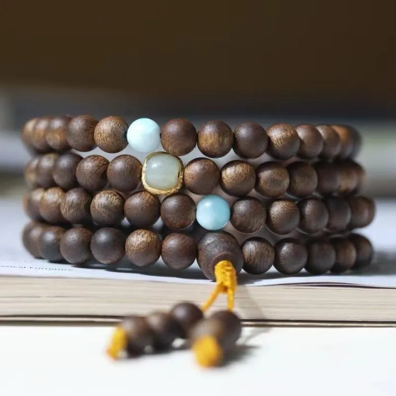 BANJIANSHANFANG Agarwood Bracelets Unisex-4
