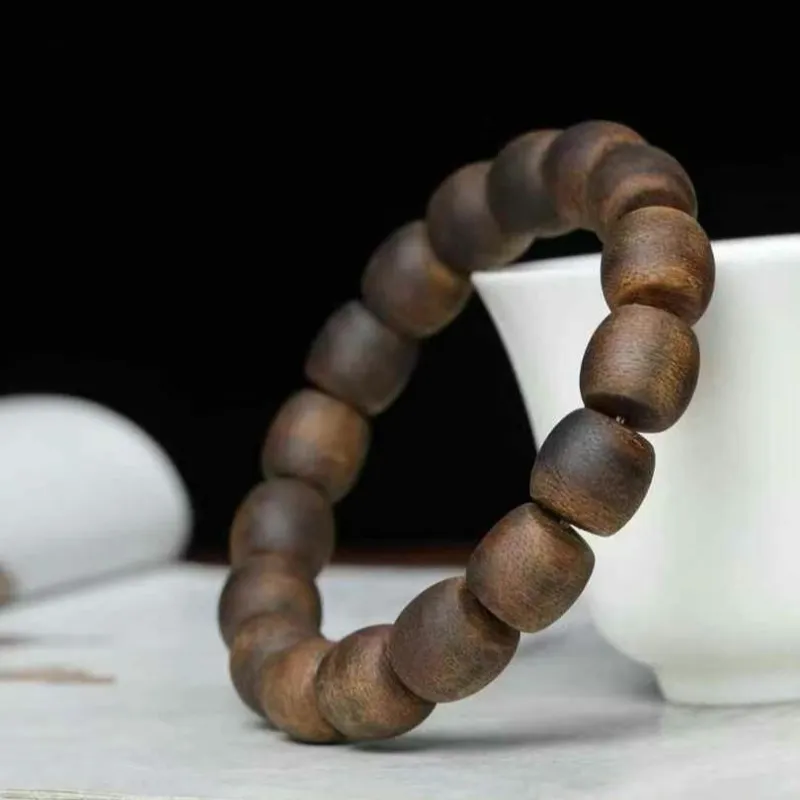 BANJIANSHANFANG Agarwood Bracelets Unisex-2