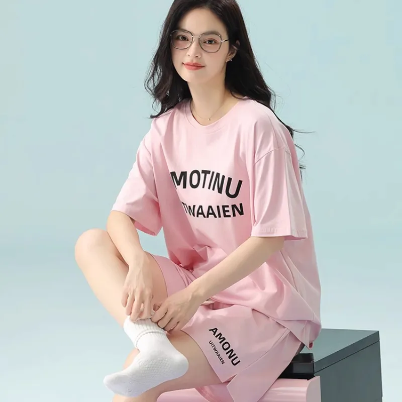 7 SEVFUN Pajama Set Women's Girly Pink-1