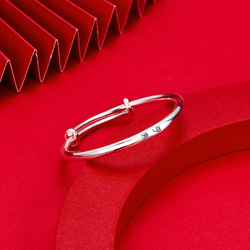 PRP 999 Fine Silver Sterling Silver Bracelets Kids'-3