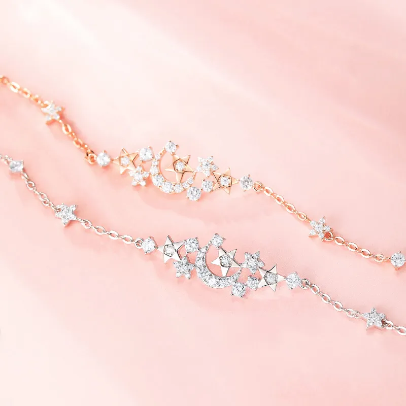 P&N S925 Silver Bracelets Women's-2