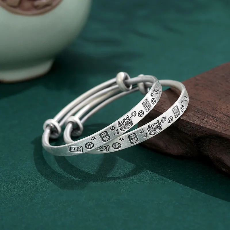 PRP S999 Fine Silver Sterling Silver Bracelets Kids'-3