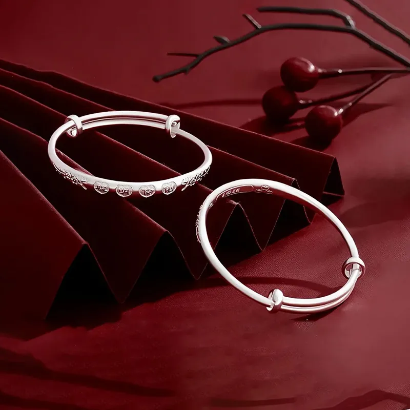 PRP S999 Fine Silver Sterling Silver Bracelets Kids'-1