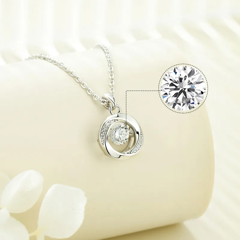 P&N S925 Silver Necklaces Women's-9