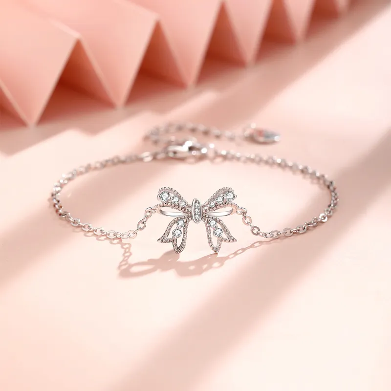 P&N S925 Silver Hand Accessory Bracelet Women's-2
