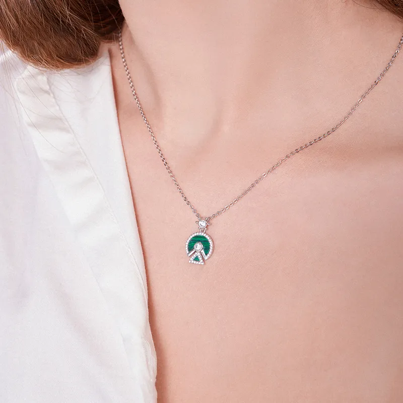 P&N Malachite Necklaces Women's-1