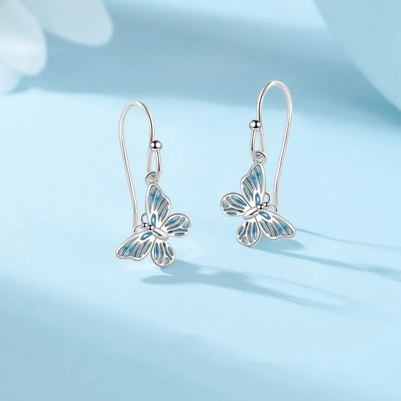 P&N S999 Fine Silver Earrings Women's-2