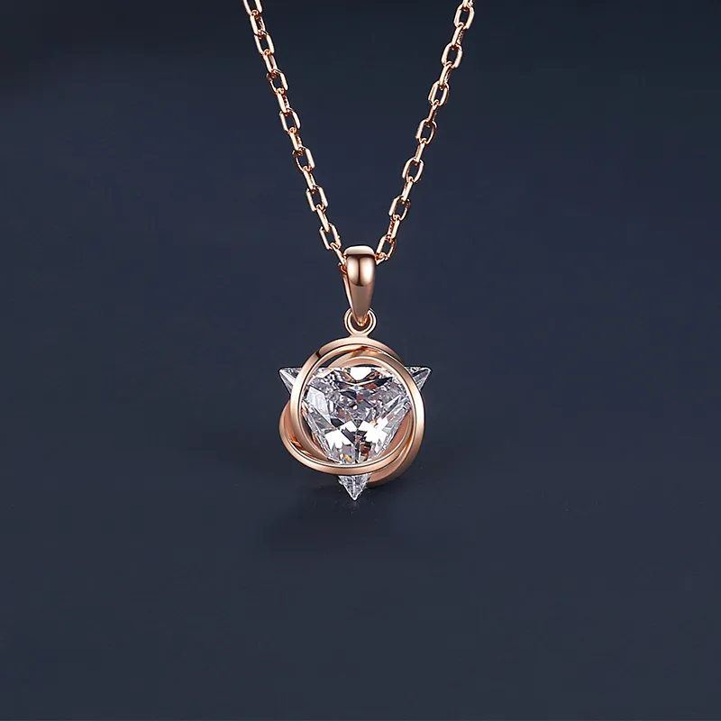 P&N S925 Silver Necklaces Women's-3
