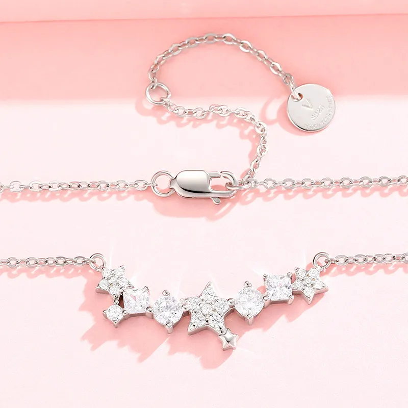 P&N S925 Silver Necklaces Women's-3