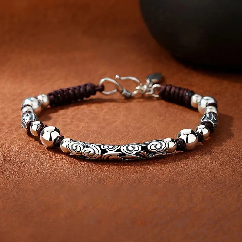 P&N S925 Silver Bracelets Unisex-4
