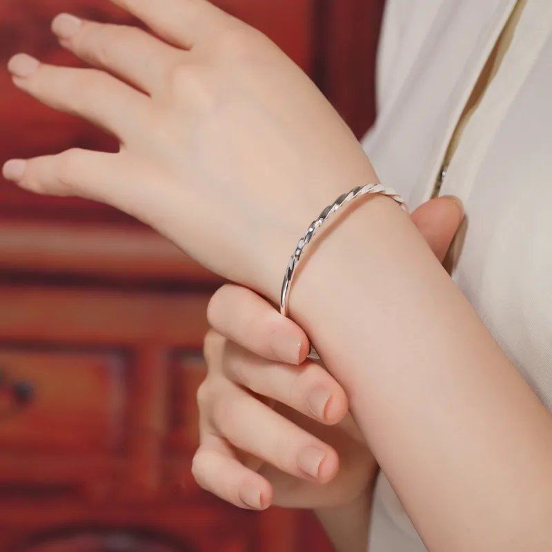 P&N S999 Fine Silver Sterling Silver Bracelets Women's-1
