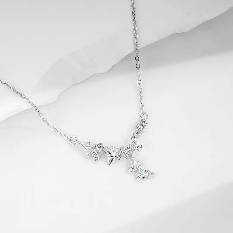 PRP S999 Fine Silver Necklaces Women's-3