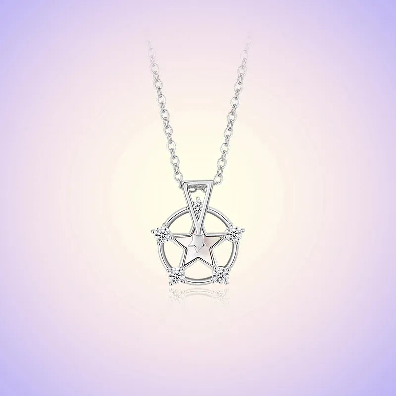 P&N S925 Silver Necklaces Women's-1