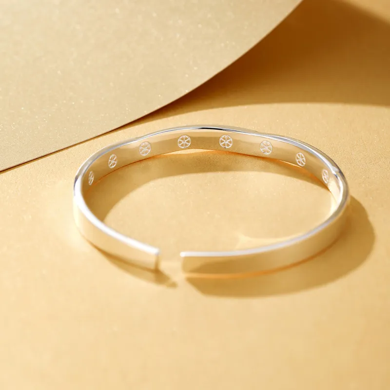 PRP S999 Fine Silver Bangles Unisex-3