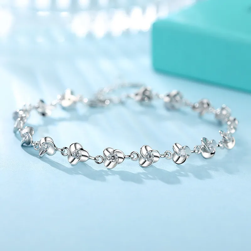 P&N S925 Silver Bracelets Women's-2