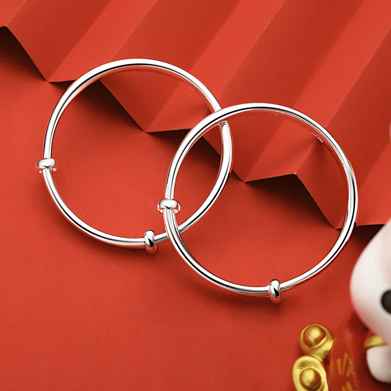 PRP S999 Fine Silver Bangles Kids'-3