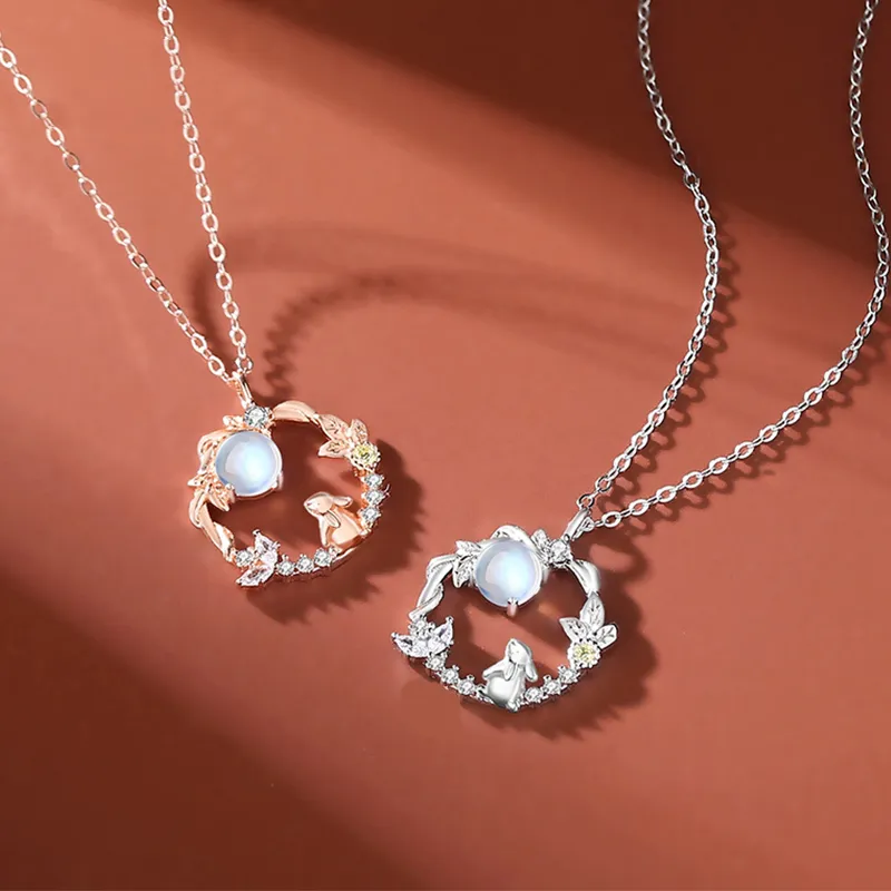P&N S925 Silver Necklaces Women's-2