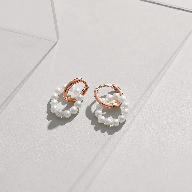 P&N S925 Silver Earrings Women's-2