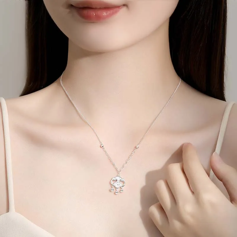 P&N S999 Fine Silver Necklaces Women's-2