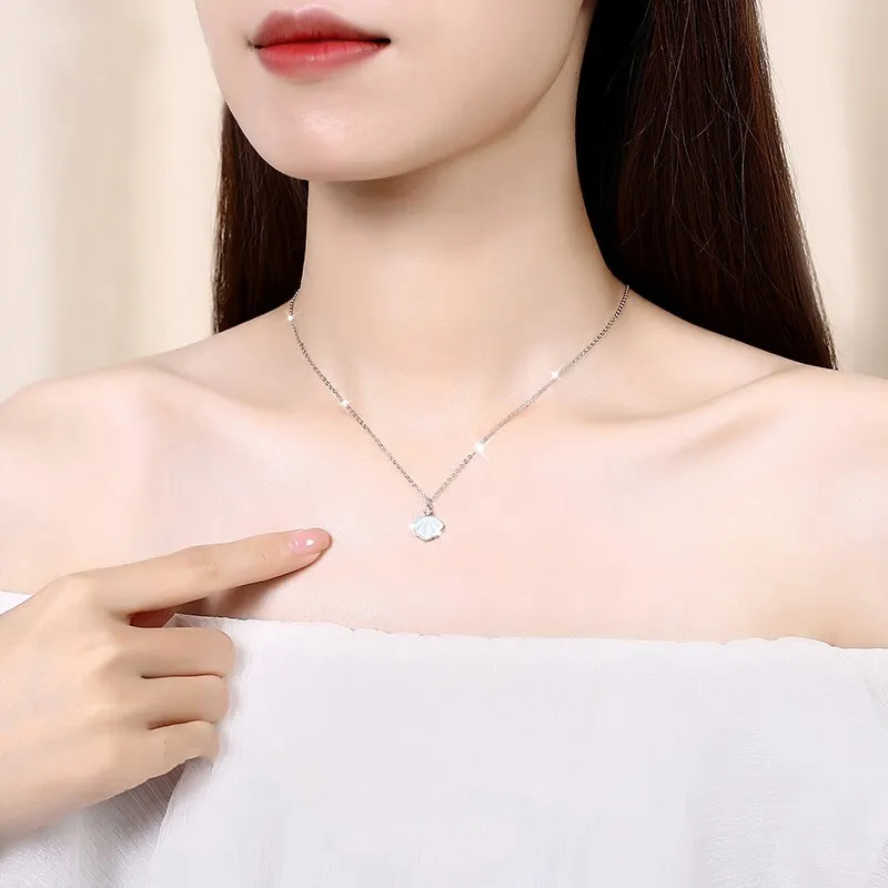 PRP S999 Fine Silver Necklaces Women's-1