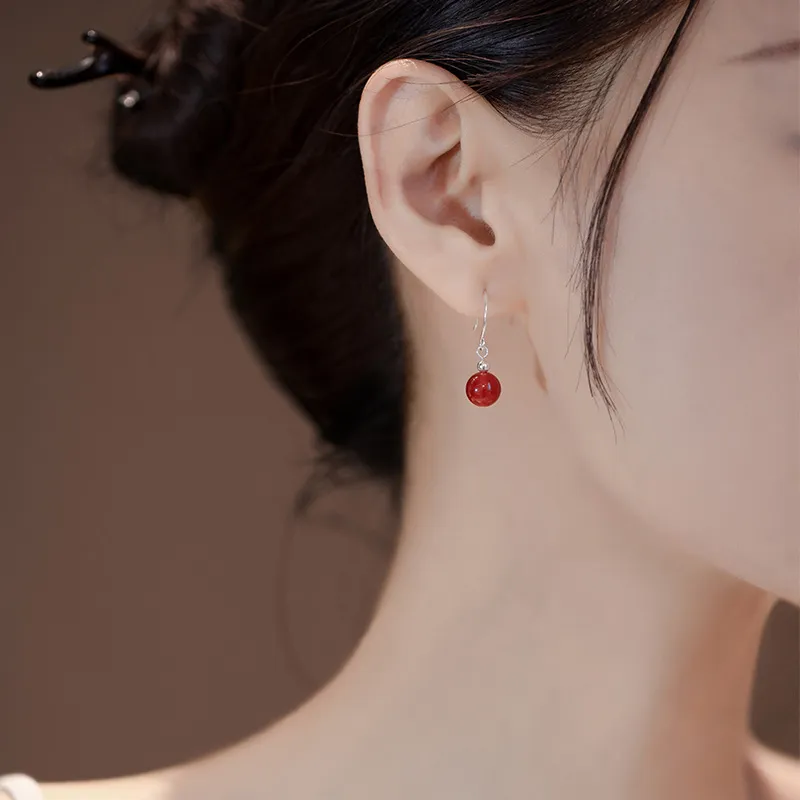P&N Jade Earrings Women's-2