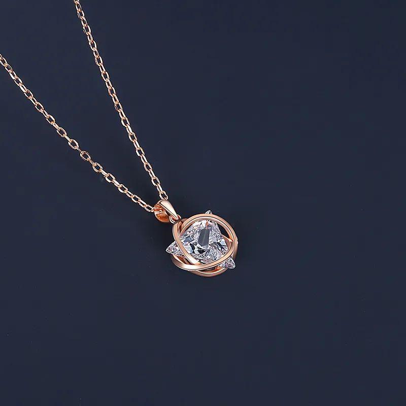 P&N S925 Silver Necklaces Women's-4