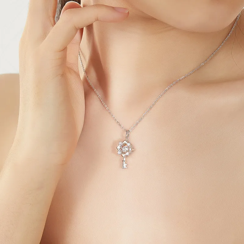 P&N S925 Silver Necklaces Women's-5