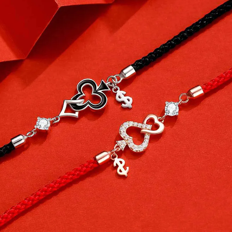 P&N S925 Silver Bracelets Unisex-3