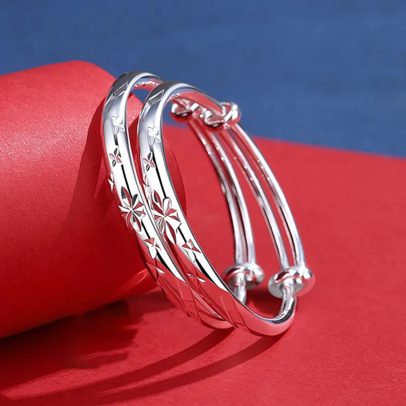 PRP S999 Fine Silver Bangles Kids'-2