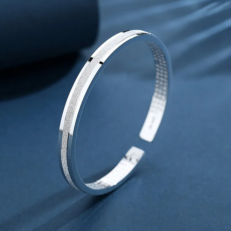PRP S999 Fine Silver Sterling Silver Bracelets Unisex-3