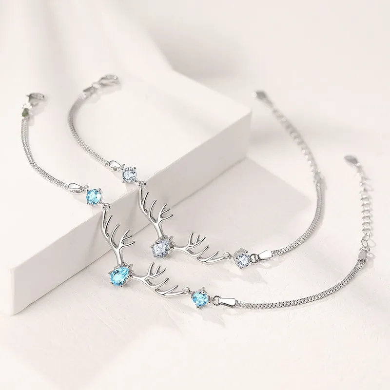 P&N S925 Silver Bracelets Women's-3