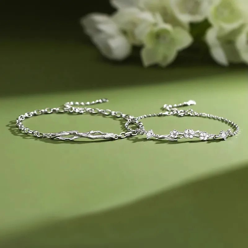P&N S925 Silver Bracelets Unisex-3