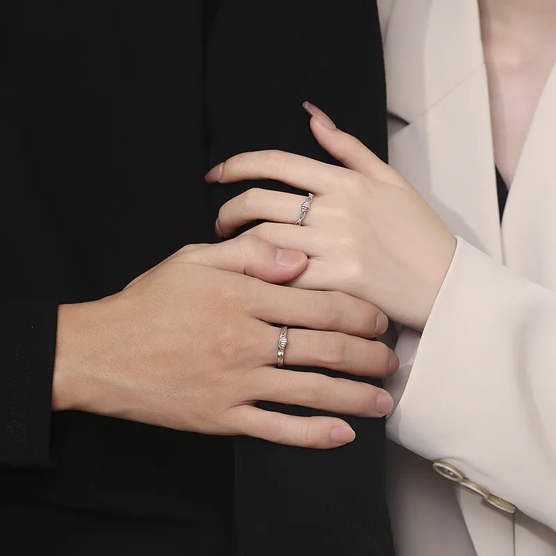 P&N S999 Fine Silver Rings Unisex-2