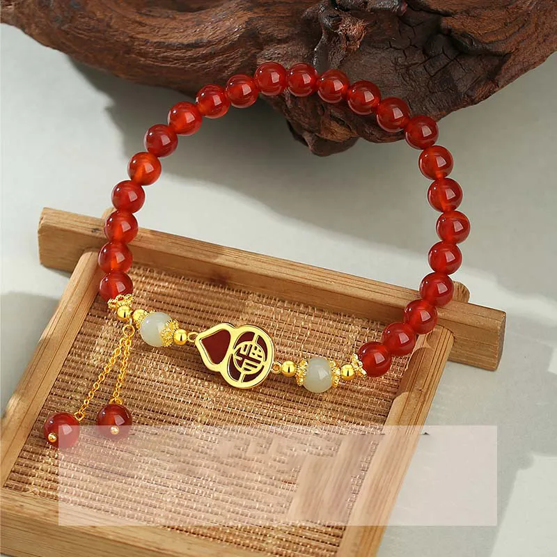 P&N Agate Jade Bracelets Women's-3