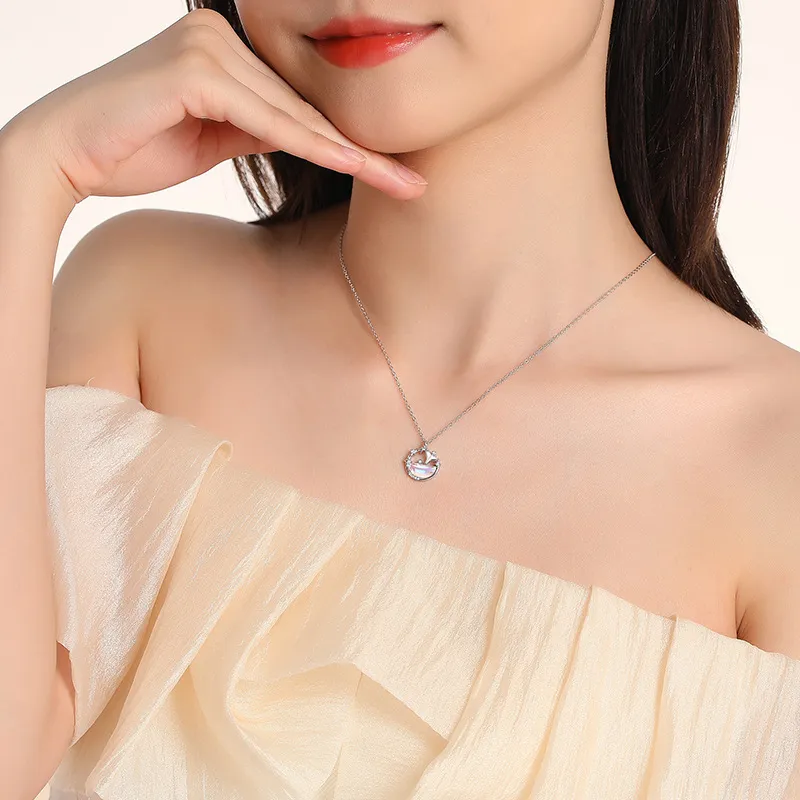 P&N S925 Silver Necklaces Women's-4