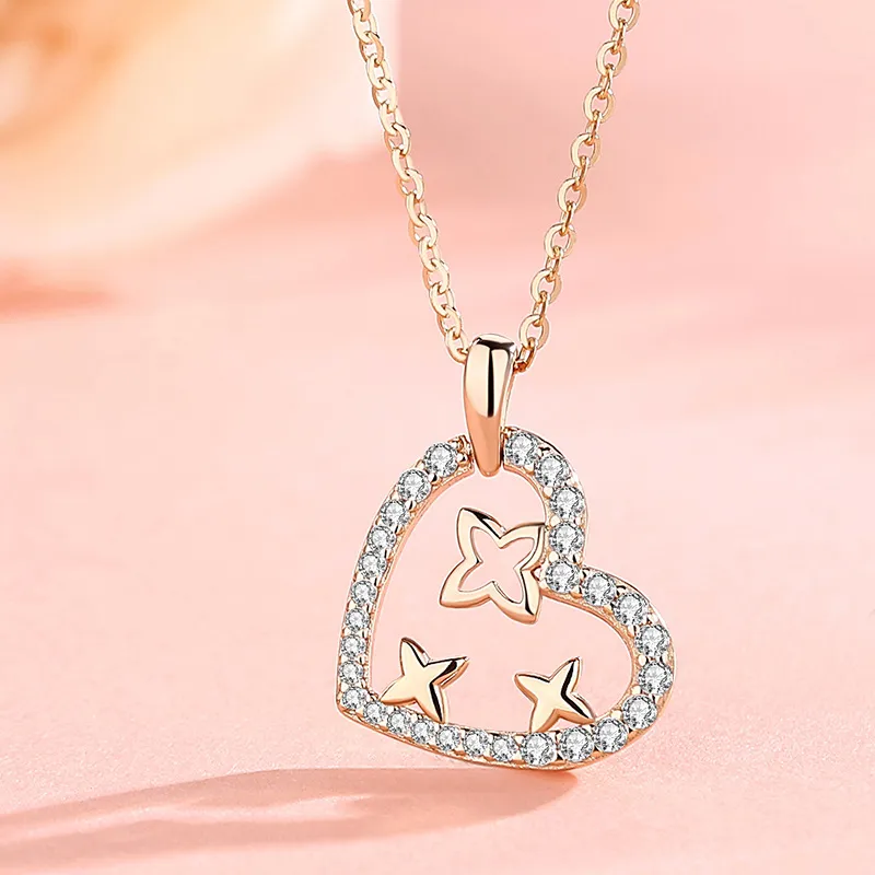 P&N S925 Silver Necklaces Women's-2