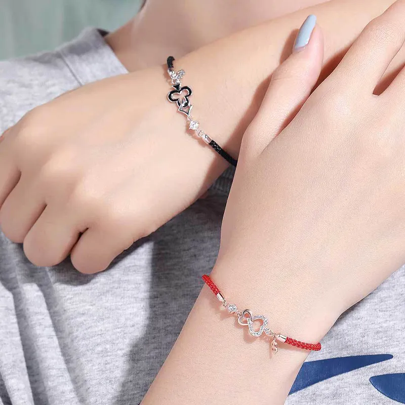 P&N S925 Silver Bracelets Unisex-1