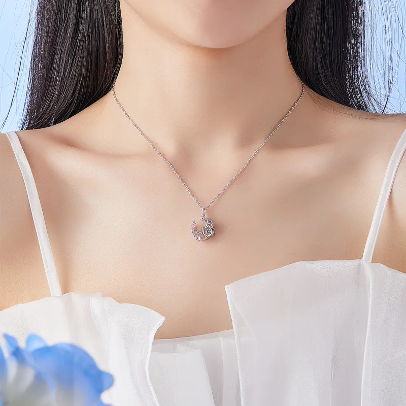 PRP S925 Silver Necklaces Women's-5