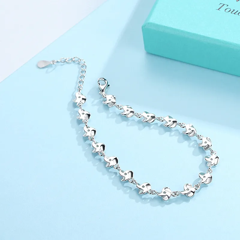 P&N S925 Silver Bracelets Women's-4